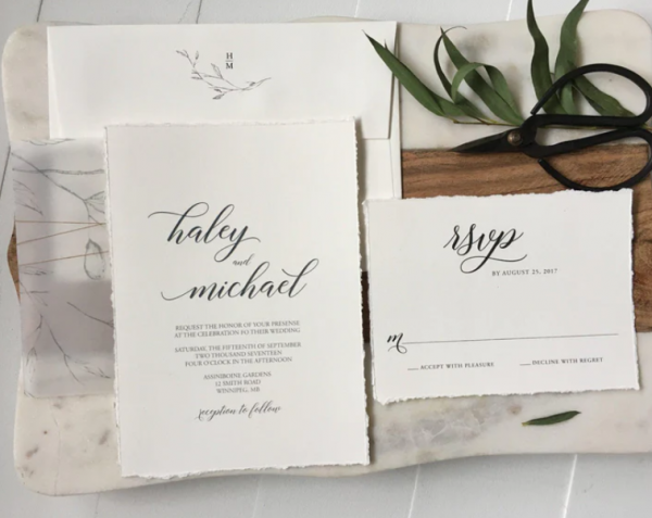 Undangan Penikahan Sederhana Cotton Willow